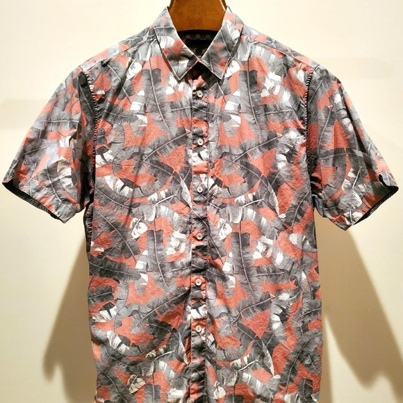 Ted Baker London Other - Ted Baker London Pink Short Sleeve Button Down